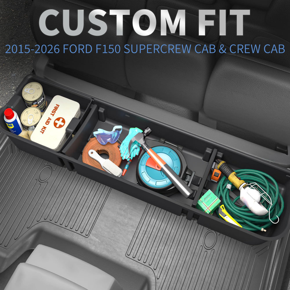 OEDRO underseat storage anti-skid surface prevents items from sliding.
