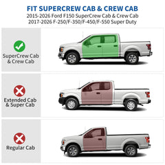 OEDRO underseat storage for F-150 small bonus box stores essentials discreetly.