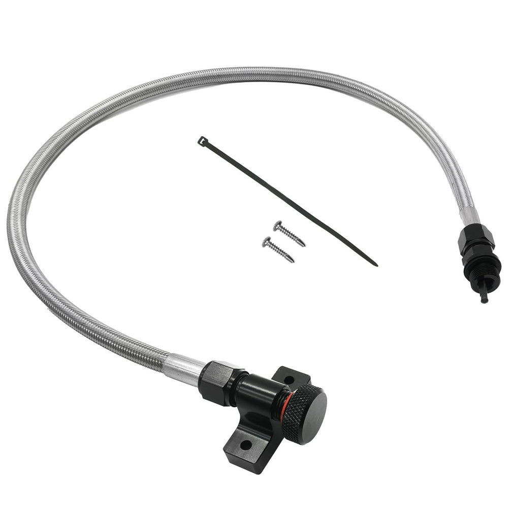OEKITS 6R80 dipstick kit full-length view for 2010-2017 F-150 installation