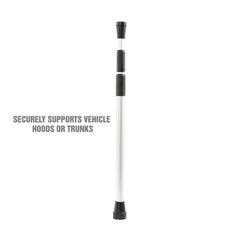 OEMTOOLS 24211 hood prop rod universal fit works with most passenger cars and light trucks.