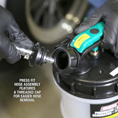 OEMTOOLS 24389 compact portable design suitable for shop or driveway use.