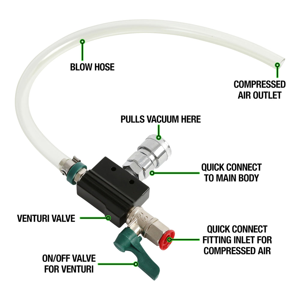 OEMTOOLS tapered cone adapter seals radiator necks securely during refills
