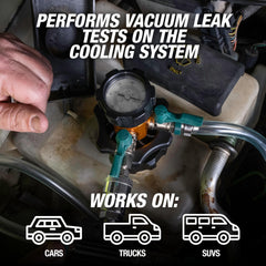 OEMTOOLS 24444 vacuum refill action removes air pockets for smoother cooling