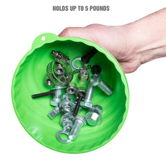 OEMTOOLS 25114 magnetic nut cup in vertical position holding up to 5 pounds