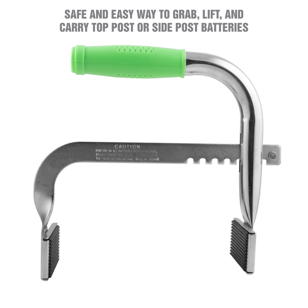 OEMTOOLS 25316 battery carrier grips side-post batteries for easy transport