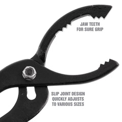 OEMTOOLS 25320 20-degree jaw bend enables access in tight engine bays.