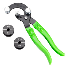 OEMTOOLS 25440 tube bending pliers side view showing compact design for tight spaces