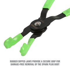 OEMTOOLS 25559 five position adjustment for accessing tight spaces.