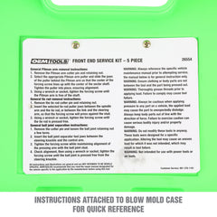 OEMTOOLS 26554 durable storage case protecting tools and keeping them organized.