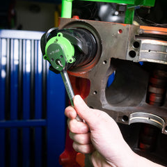 OEMTOOLS 3/8 inch drive compatibility enables quick changes with common ratchets.