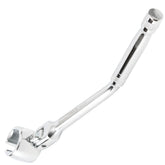 OEMTOOLS oxygen sensor wrench with swivel head for easier access in tight exhaust spaces.