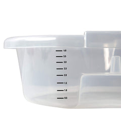 OEMTOOLS 87013 oil drain pan includes a shelf to drain filters neatly.