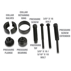 OEMTOOLS hub diameters 1-1/8 to 1-3/8 inches explained