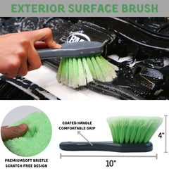 Oesee soft horsehair detailing brushes for precision, scratch-free results