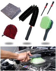 Oesee exterior surface brush for engine bays cleans safely and thoroughly