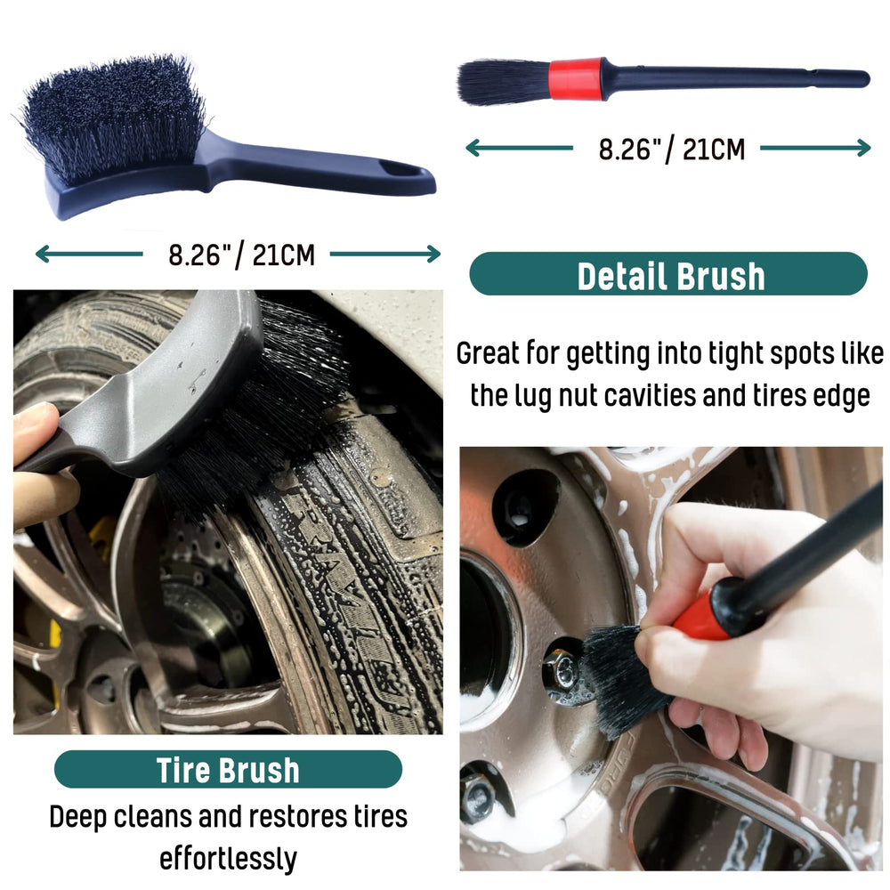 oesee bendable wheel brush reaching hard-to-clean areas