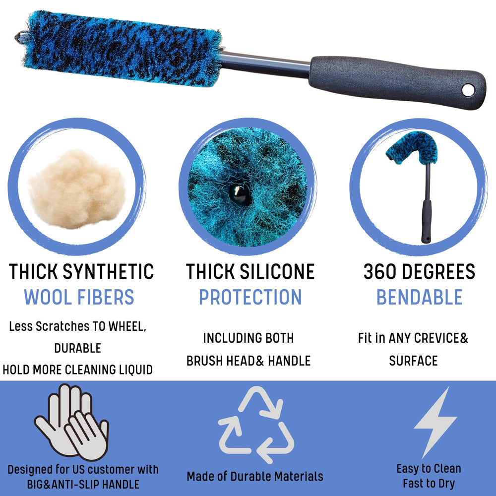 oesee tire dressing pads and microfiber towel for even finish