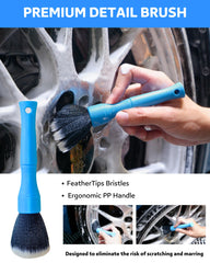 oesee easy reach brush enables access to tight wheel areas.