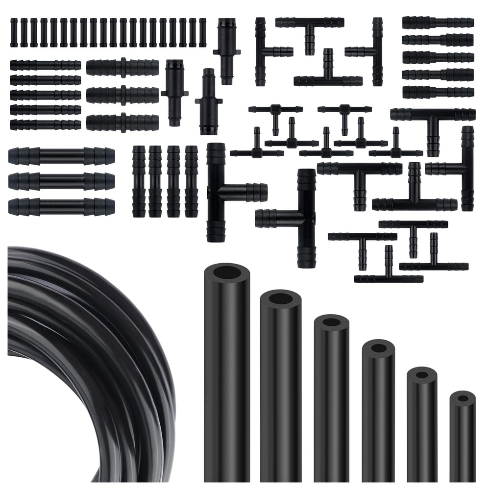 OFBAND multipurpose vacuum line kit with six 5 ft hoses for automotive airflow