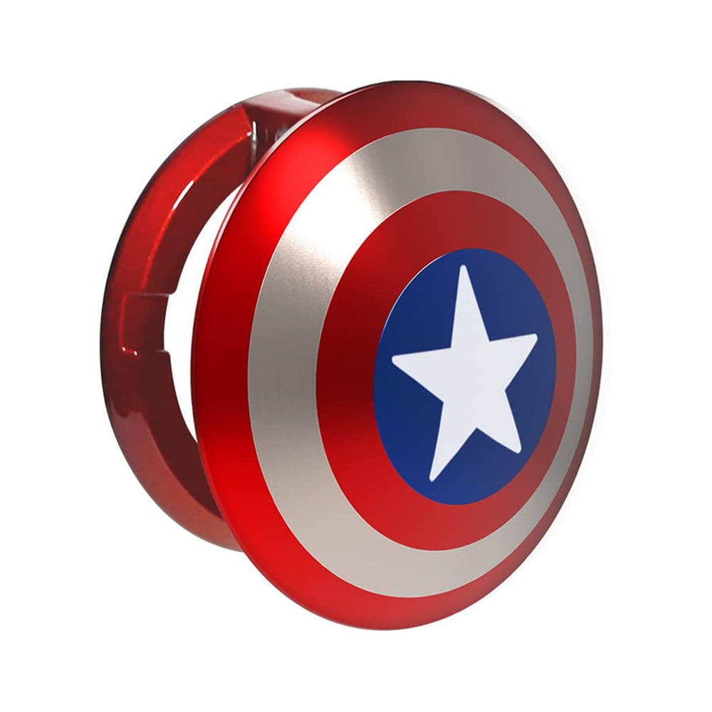 OFFCURVE Push to Start Button Cover in aluminum adds sleek protection and style.