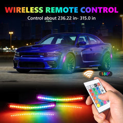OFFKAT RGB side marker plug-and-play installation requires no trimming