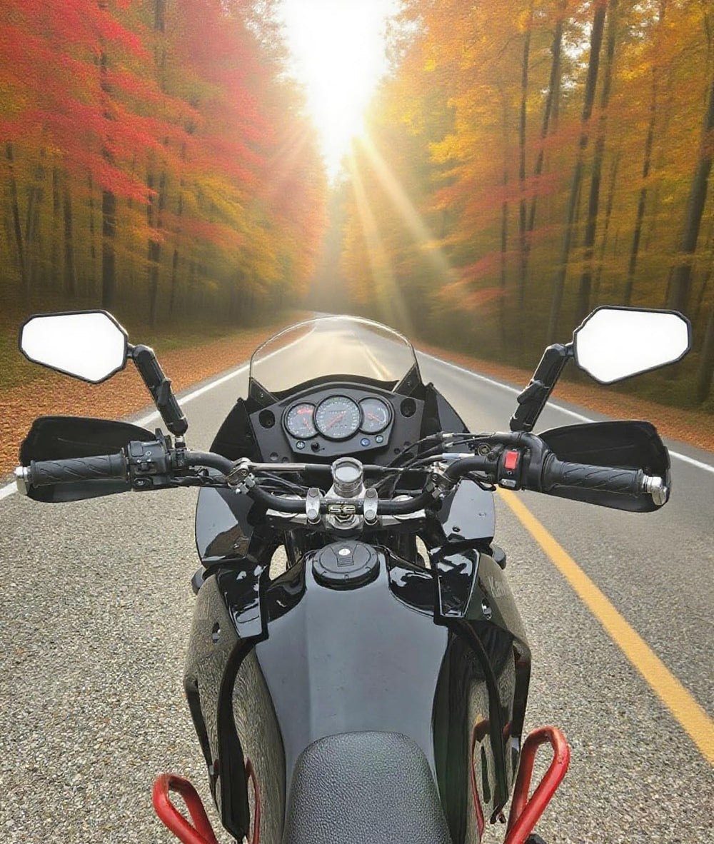 OFIG Adventure mirrors come in a pair with clamps and bolts for quick setup.