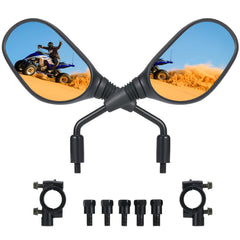 OFIG ATV mirrors side-view assembly improves rear awareness on diverse vehicles