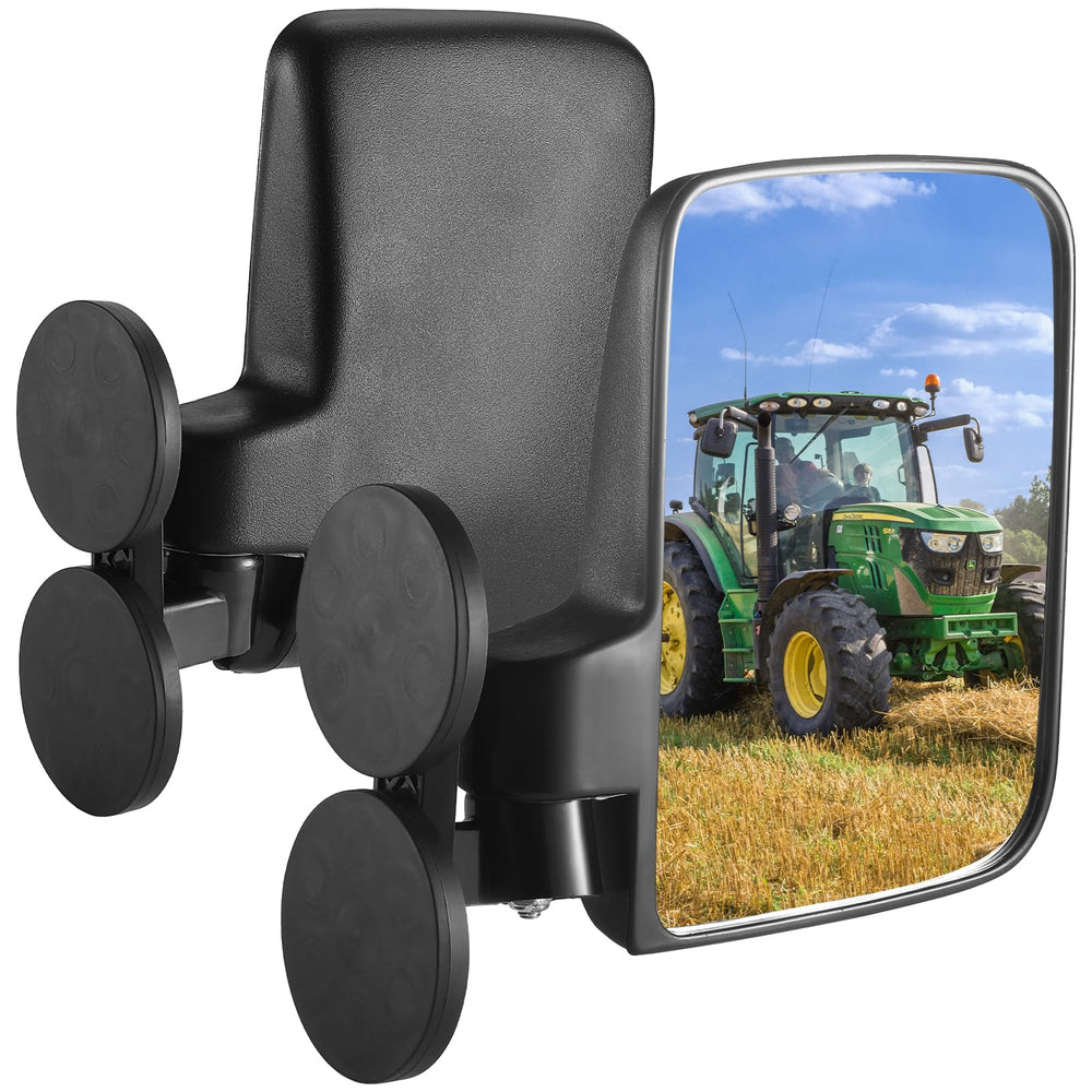 OFIG universal magnetic tractor mirror on metal surface providing secure hold.