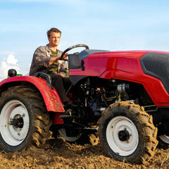 OFIG magnetic tractor mirror improves situational awareness on heavy equipment.