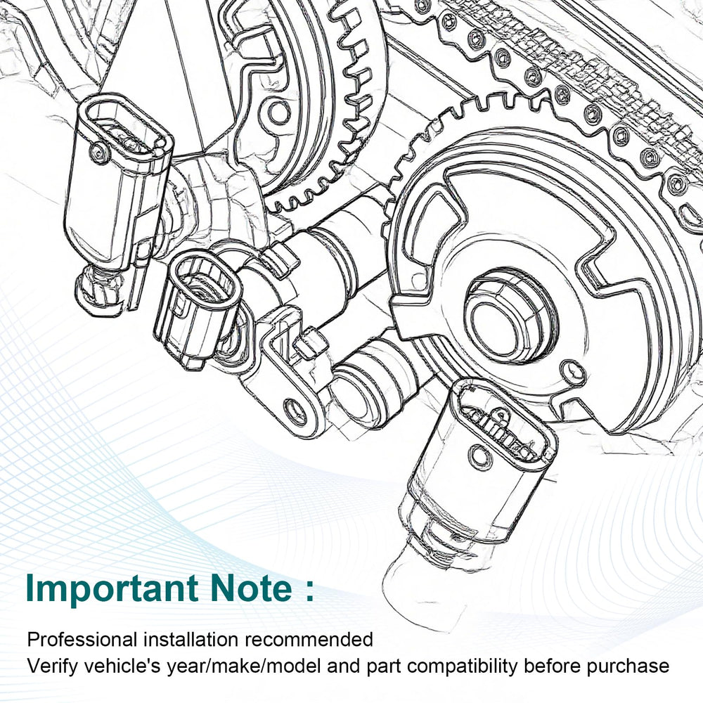 OGATOO camshaft sensor front-view packaging highlights a durable two-pack kit