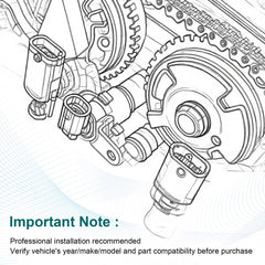 OGATOO camshaft sensor front-view packaging highlights a durable two-pack kit