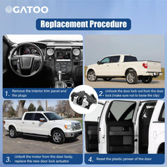 OGATOO driver-side door lock actuator restores smooth function on the left door.