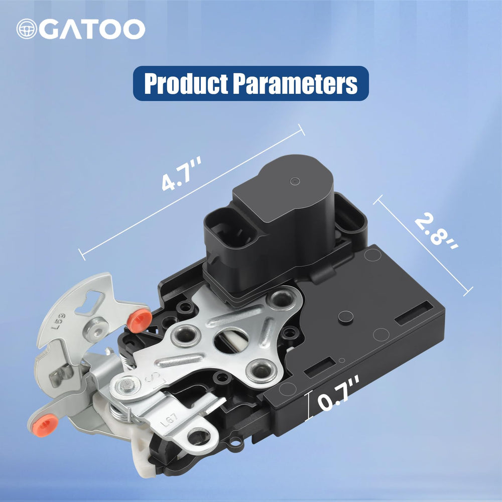 OGATOO durable-metal-construction highlights robust materials for long-lasting trunk security.
