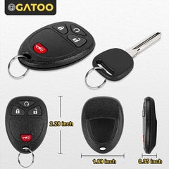 OGATOO remote 4-button layout close-up for intuitive use