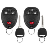 OGATOO key fob remote front view with 4 buttons for GM models