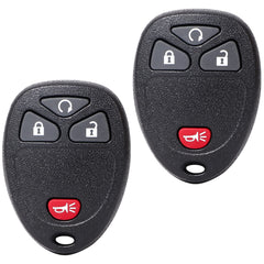 OGATOO key fob replacement for Chevy Silverado — compact front-view for quick swap