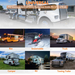 OGATOO trailer lights compatible with Peterbilt, Kenworth, Freightliner trucks