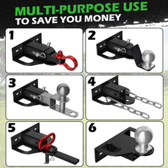 OGYE easy install with four spacing holes for precise mounting