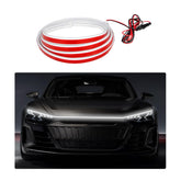 Ohleats 79 Inch hood light strip dynamic scan startup on car front for enhanced night visibility