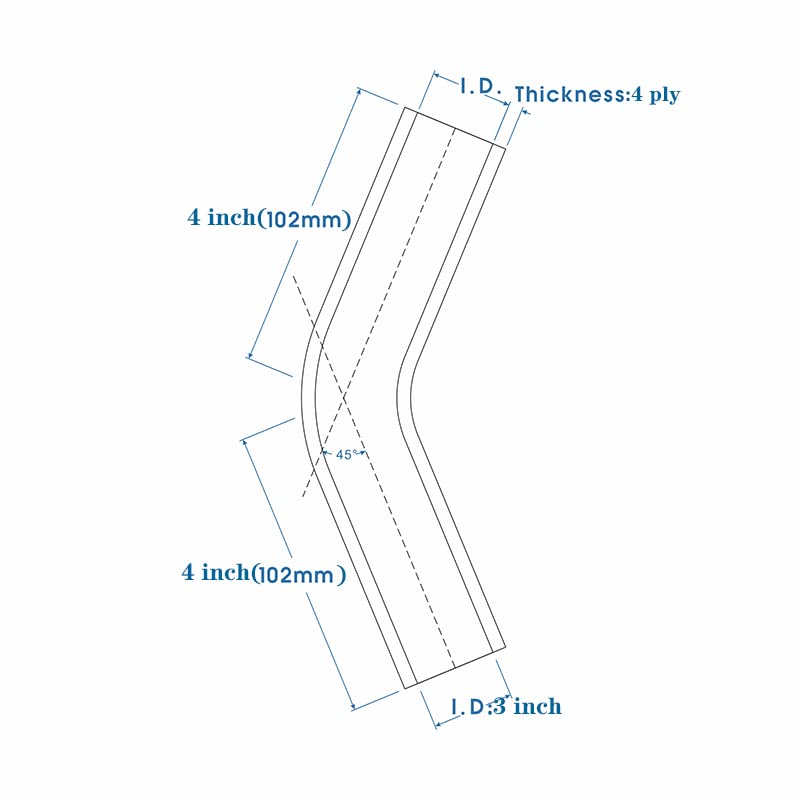 OHOB-COOL turbo-intercooler piping assembly for smoother, consistent airflow.