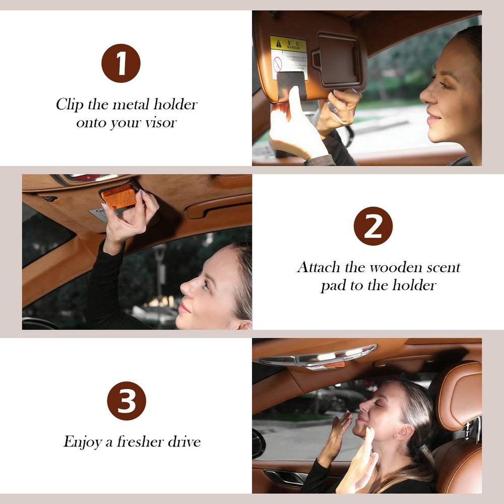 OHZH car interior wood air freshener enhances cabin atmosphere in your vehicle