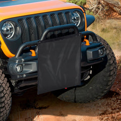 OIEKUN UTV mesh trash bag two-pack keeps gloves and small tools within reach.