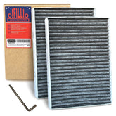 OIFILLIO HEPA cabin filter for BMW X5 - front view shows fit and air quality benefits.