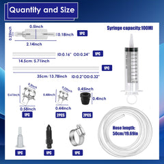 Ojeemii 100ml syringe close-up for precise fluid control