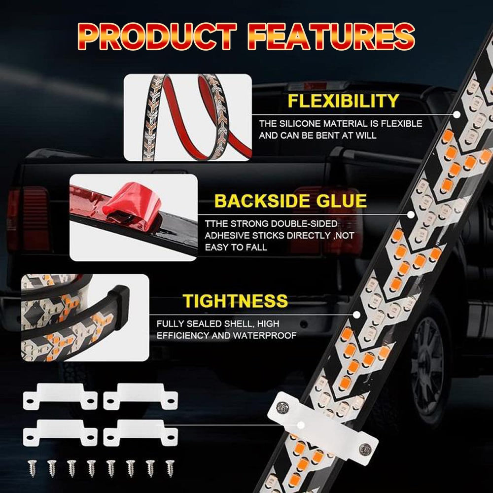 OJJ bright brake and DRL signals help drivers notice braking actions.