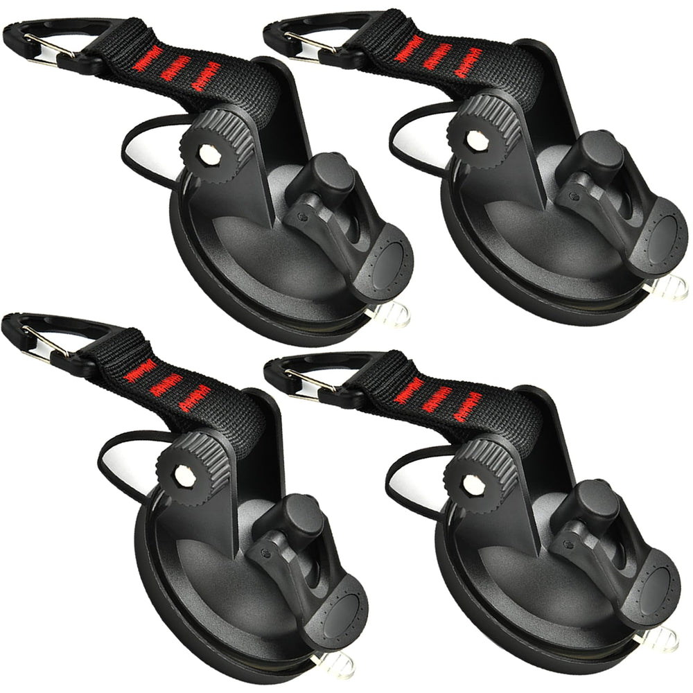 OjpZorynic heavy-duty suction cups set provides reusable tarp anchoring for camping.