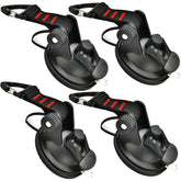 OjpZorynic heavy-duty suction cups set provides reusable tarp anchoring for camping.