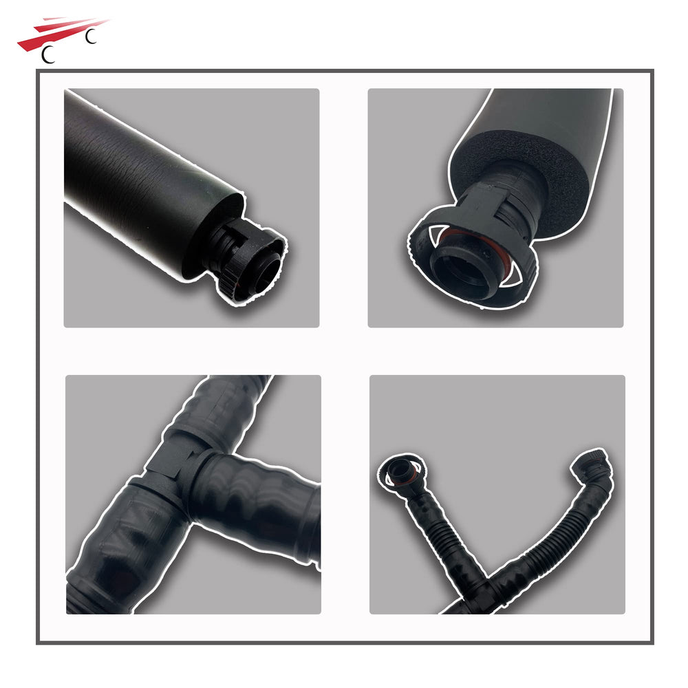 OKAY MOTOR X3 X5 N52 3.0L PCV hose supports engine breathing under load.