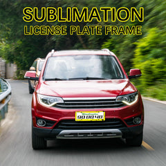 OKBA heat transfer guide for vivid sublimation on license frames.