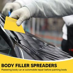 Okiyakusama auto body spreader long yellow edge covers wide panels efficiently.